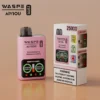 WASPE 25000 Puffs Disposable Vape – Dual Mesh Coil, LCD Display, Type-C Rechargeable