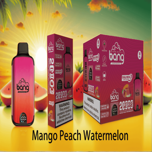 Bang LED Display Vape | 20000 Puffs of Pure Performance in a Disposable Device