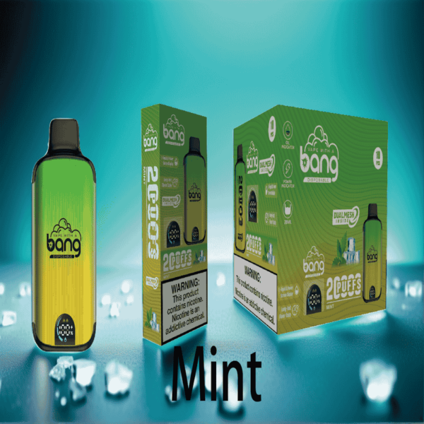 Bang LED Display Vape | 20000 Puffs of Pure Performance in a Disposable Device