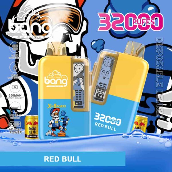 Bang 32000 – Rich Flavor, Big Clouds, 32K Puff Vape with Oil & Power Display