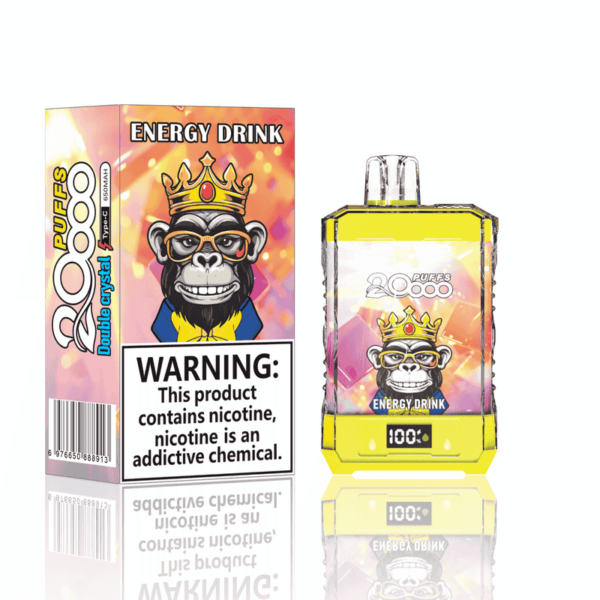 Bang King Coloor 20000 Puffs Vape | Double Crystal Disposable | Bulk Wholesale