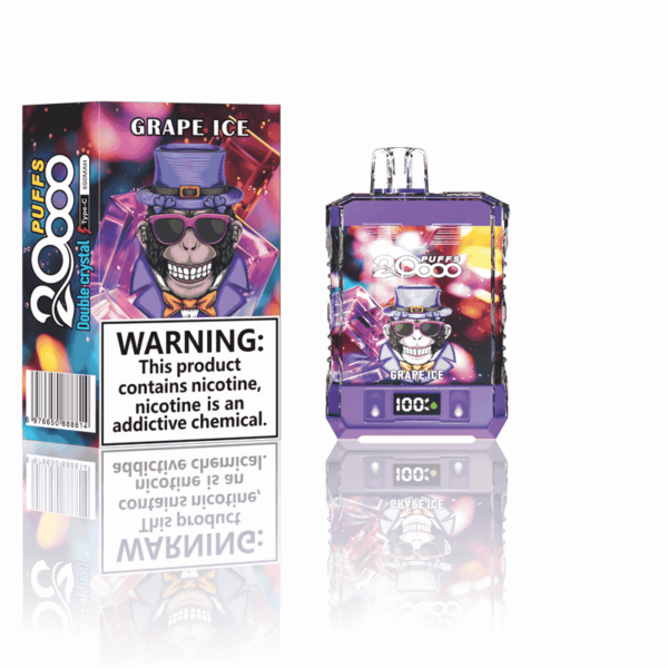 Bang King Coloor 20000 Puffs Vape | Double Crystal Disposable | Bulk Wholesale