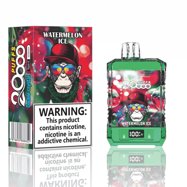 Bang King Coloor 20000 Puffs Vape | Double Crystal Disposable | Bulk Wholesale