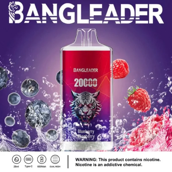 Bang Leader 20000 Puffs Disposable Vape – Dual Flavor, Smooth Hits, Long-Lasting Power