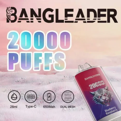Bang Leader 20000 Puffs Disposable Vape – Dual Flavor, Smooth Hits, Long-Lasting Power