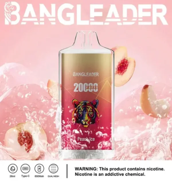 Bang Leader 20000 Puffs Disposable Vape – Dual Flavor, Smooth Hits, Long-Lasting Power