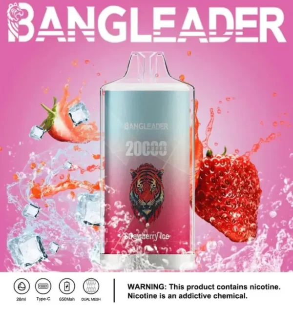 Bang Leader 20000 Puffs Disposable Vape – Dual Flavor, Smooth Hits, Long-Lasting Power