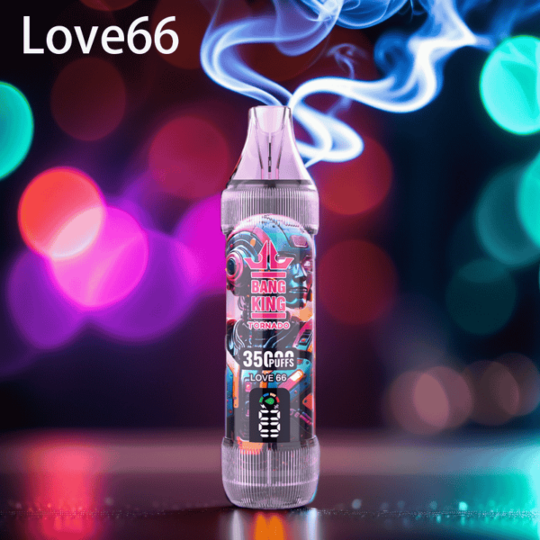 Bang King Tornado 35K Puffs Vape Pen – LED Screen & Original Design