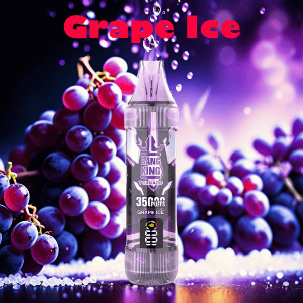 Bang King Tornado 35K Puffs Vape Pen – LED Screen & Original Design