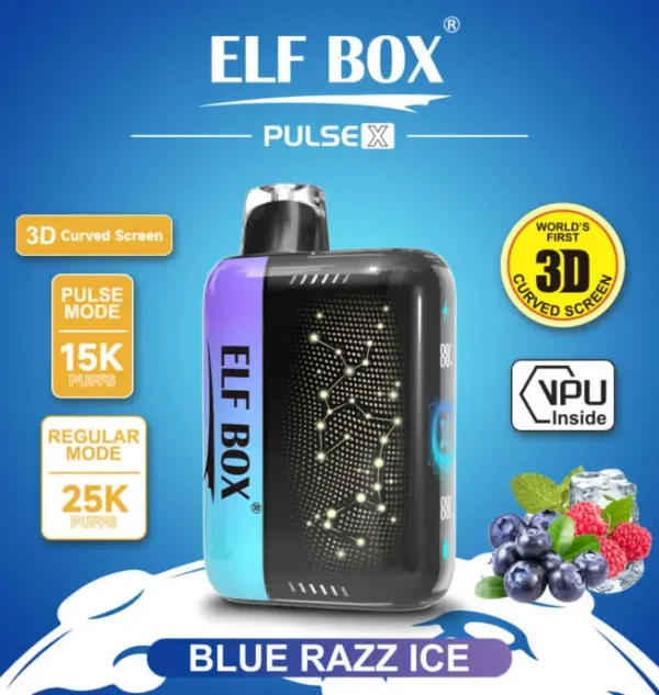 ELF Box Pulse X 25000 – 25K Puffs Disposable Vape in Gypsophila Flavor | Hottest Pick!