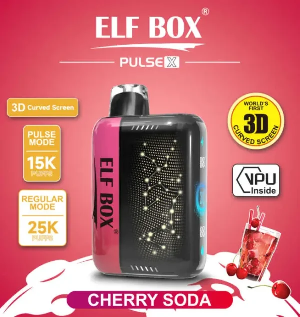 ELF Box Pulse X 25000 – 25K Puffs Disposable Vape in Gypsophila Flavor | Hottest Pick!