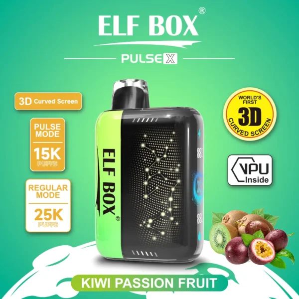 ELF Box Pulse X 25000 – 25K Puffs Disposable Vape in Gypsophila Flavor | Hottest Pick!