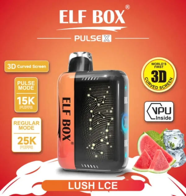 ELF Box Pulse X 25000 – 25K Puffs Disposable Vape in Gypsophila Flavor | Hottest Pick!
