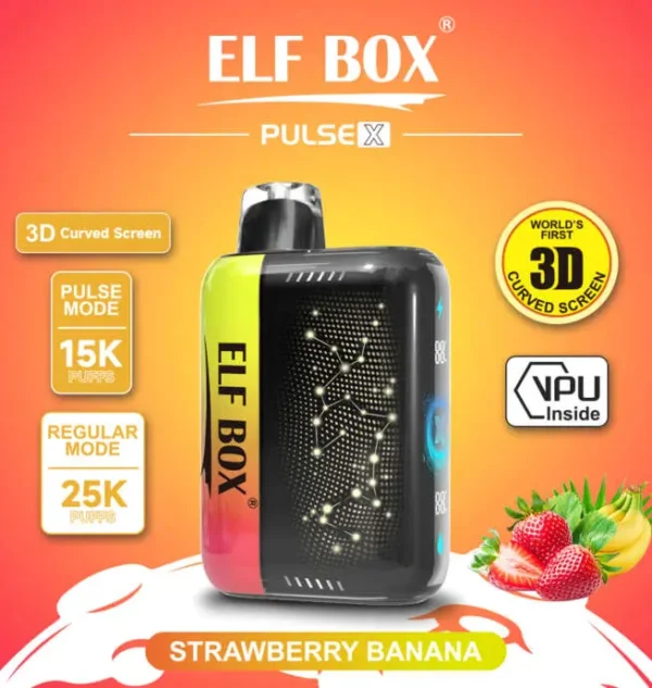ELF Box Pulse X 25000 – 25K Puffs Disposable Vape in Gypsophila Flavor | Hottest Pick!