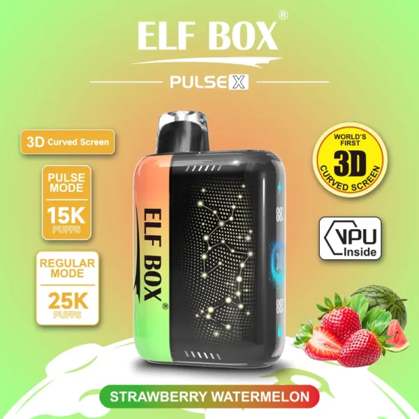 ELF Box Pulse X 25000 – 25K Puffs Disposable Vape in Gypsophila Flavor | Hottest Pick!