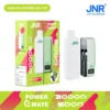 JNR Power Mate 30000 Puffs Disposable Vape – 5000mAh Power Bank, Smart Screen, Dual Function Vaping Powerhouse