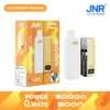 JNR Power Mate 30000 Puffs Disposable Vape – 5000mAh Power Bank, Smart Screen, Dual Function Vaping Powerhouse