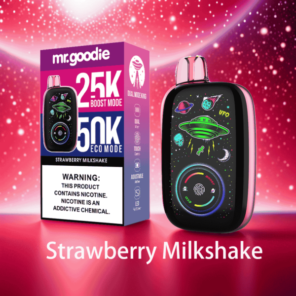 Mr.Goodie King 50000 | Dual Mode Vape with LED Display, Dual Coil & Fast Charge | 2–5% Nicotine