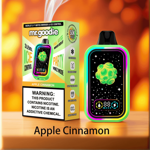 Mr.Goodie 50000 Puffs Disposable Vape – Adjustable Cooling & Dual Mesh Coil