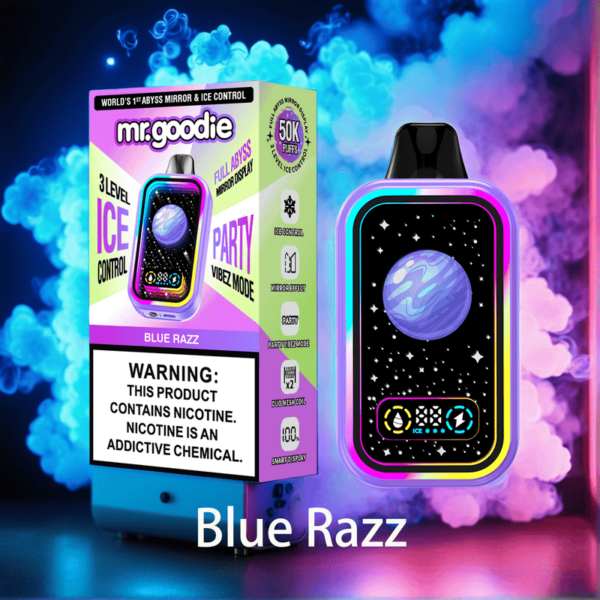 Mr.Goodie 50000 Puffs Disposable Vape – Adjustable Cooling & Dual Mesh Coil