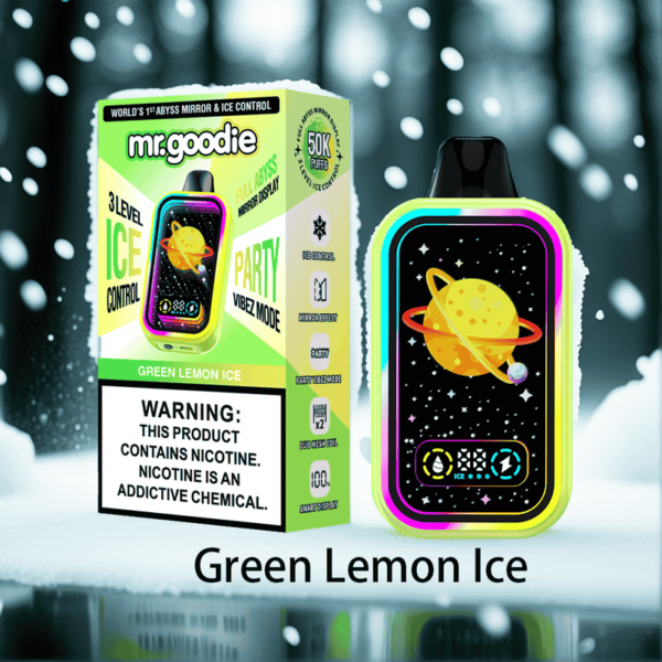Mr.Goodie 50000 Puffs Disposable Vape – Adjustable Cooling & Dual Mesh Coil