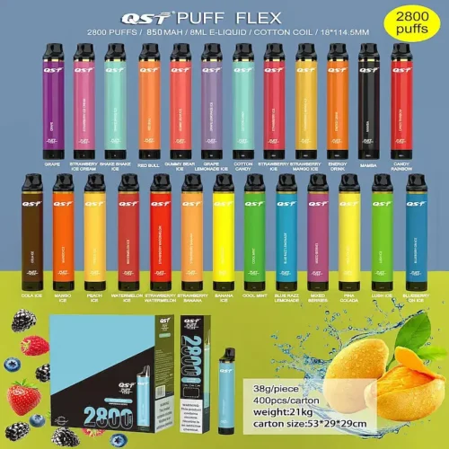 QST 2800 Puffs Vape Pen – Affordable, Flavorful, Disposable & Hassle-Free