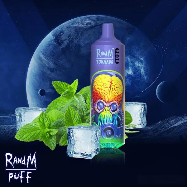 RandM Tornado Pro 9000 Puffs – LED Display Disposable Vape by Fumot