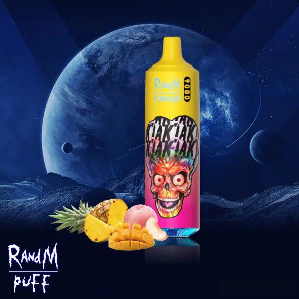 RandM Tornado Pro 9000 Puffs – LED Display Disposable Vape by Fumot