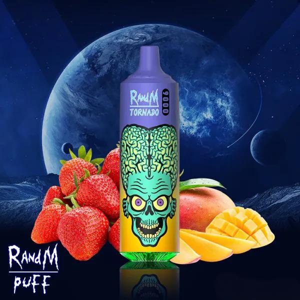 RandM Tornado Pro 9000 Puffs – LED Display Disposable Vape by Fumot