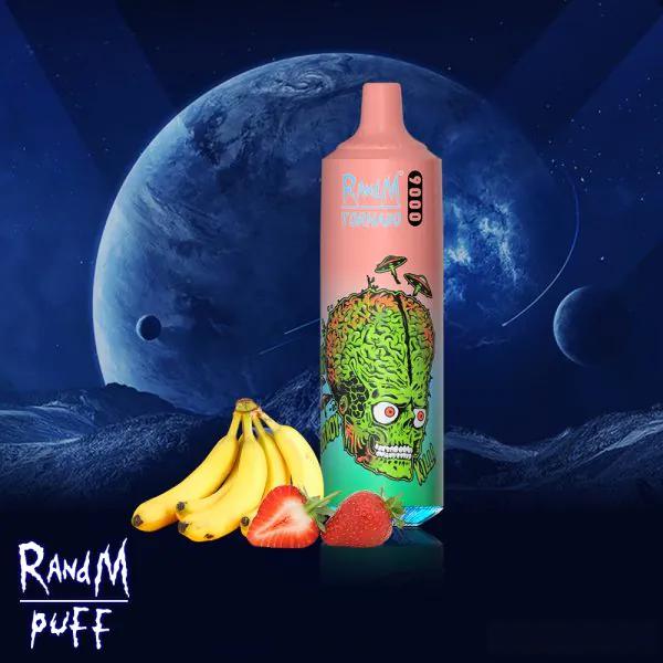 RandM Tornado Pro 9000 Puffs – LED Display Disposable Vape by Fumot