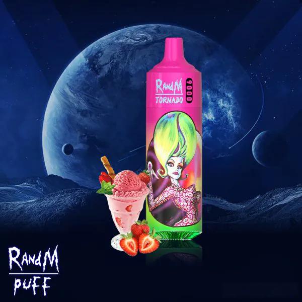 RandM Tornado Pro 9000 Puffs – LED Display Disposable Vape by Fumot