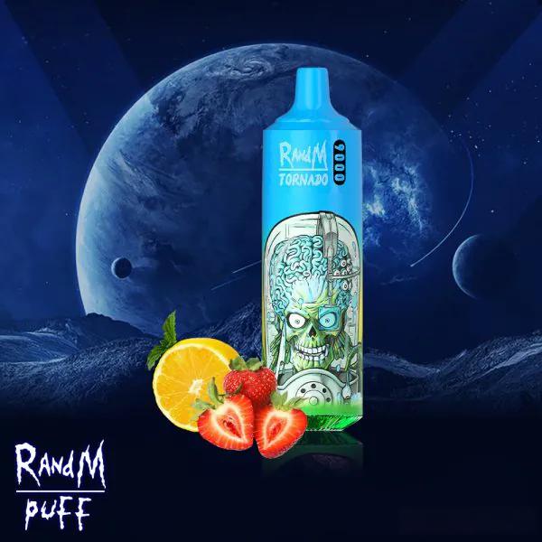RandM Tornado Pro 9000 Puffs – LED Display Disposable Vape by Fumot
