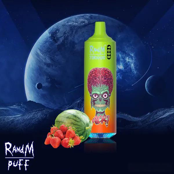 RandM Tornado Pro 9000 Puffs – LED Display Disposable Vape by Fumot