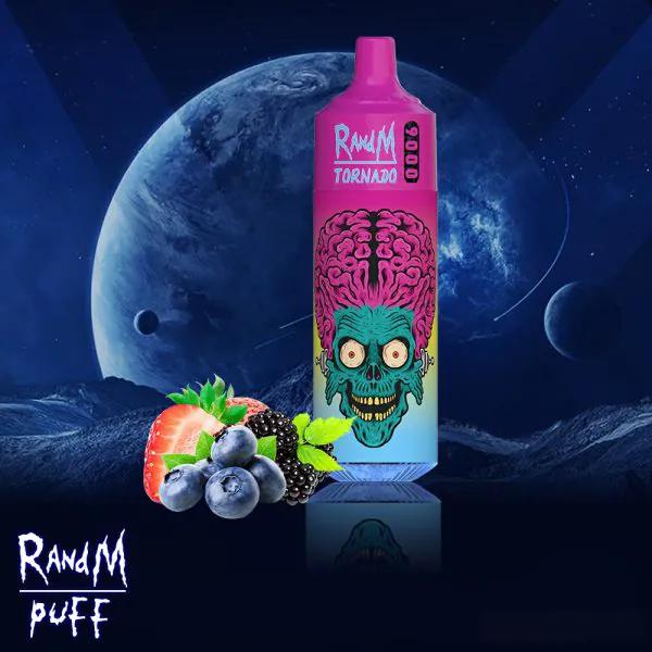 RandM Tornado Pro 9000 Puffs – LED Display Disposable Vape by Fumot