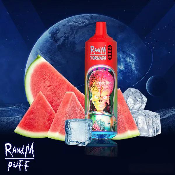 RandM Tornado Pro 9000 Puffs – LED Display Disposable Vape by Fumot