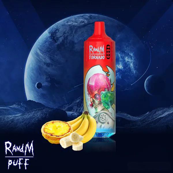 RandM Tornado Pro 9000 Puffs – LED Display Disposable Vape by Fumot