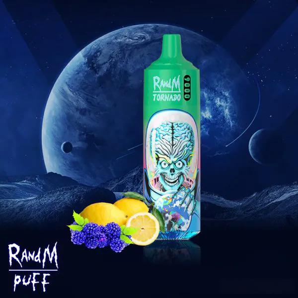 RandM Tornado Pro 9000 Puffs – LED Display Disposable Vape by Fumot