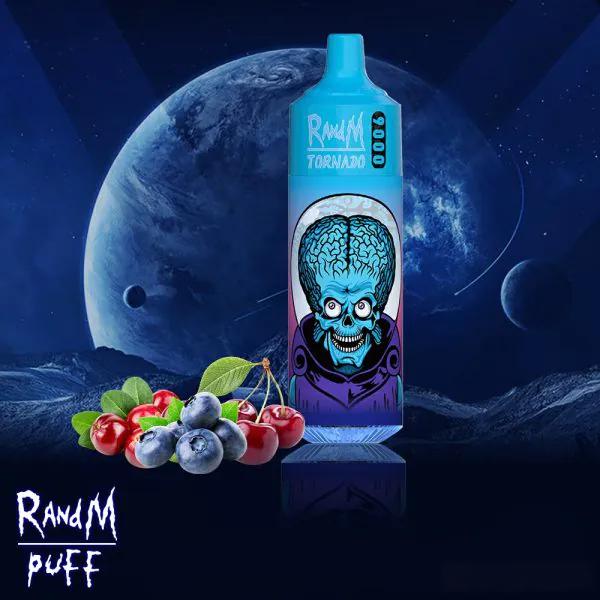 RandM Tornado Pro 9000 Puffs – LED Display Disposable Vape by Fumot
