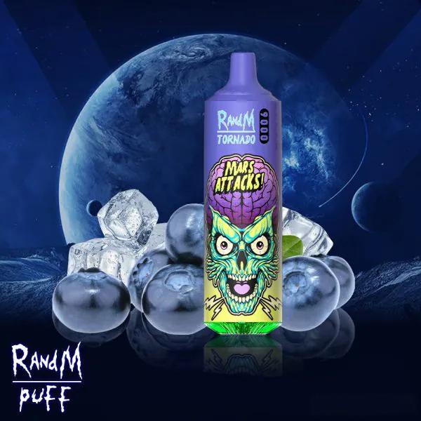 RandM Tornado Pro 9000 Puffs – LED Display Disposable Vape by Fumot