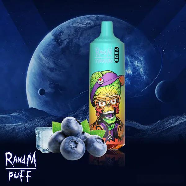 RandM Tornado Pro 9000 Puffs – LED Display Disposable Vape by Fumot