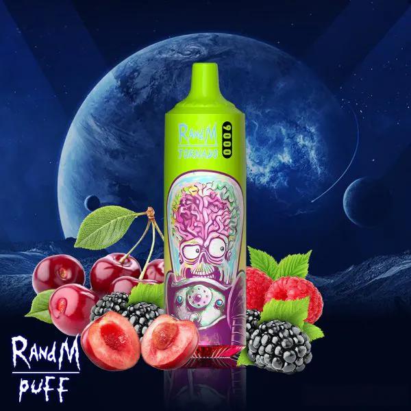 RandM Tornado Pro 9000 Puffs – LED Display Disposable Vape by Fumot