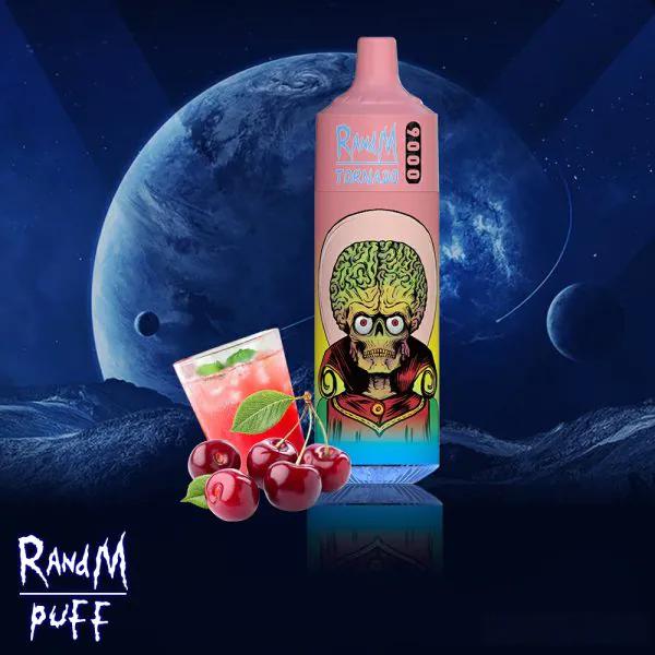RandM Tornado Pro 9000 Puffs – LED Display Disposable Vape by Fumot