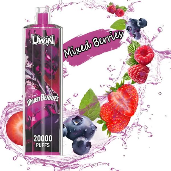 Uwin Shisha Crystal 20000 Puffs – Rechargeable Hookah-Style Disposable Vape (Original Edition)