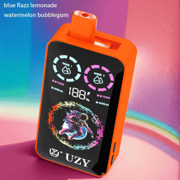 UZY Tornado 30000 Puffs Disposable Vape – Dual Flavor & RGB Screen Display