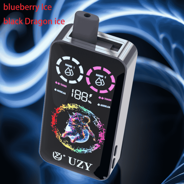 UZY Tornado 30000 Puffs Disposable Vape – Dual Flavor & RGB Screen Display