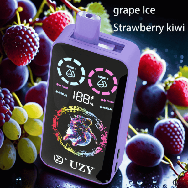 UZY Tornado 30000 Puffs Disposable Vape – Dual Flavor & RGB Screen Display