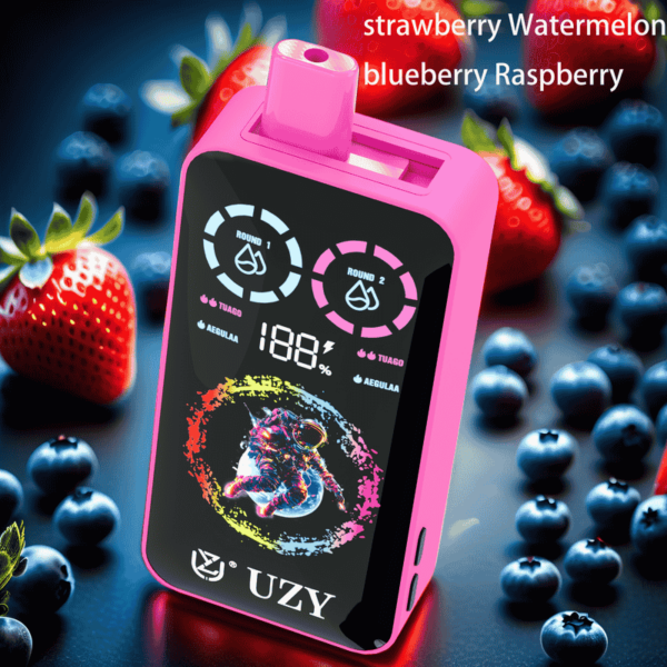 UZY Tornado 30000 Puffs Disposable Vape – Dual Flavor & RGB Screen Display