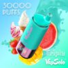 VapSolo Triple 30000 Puffs – Triple Flavor Disposable Vape with 45mL E-liquid, LCD Screen & Type-C Charging