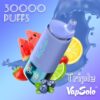 VapSolo Triple 30000 Puffs – Triple Flavor Disposable Vape with 45mL E-liquid, LCD Screen & Type-C Charging