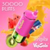 VapSolo Triple 30000 Puffs – Triple Flavor Disposable Vape with 45mL E-liquid, LCD Screen & Type-C Charging